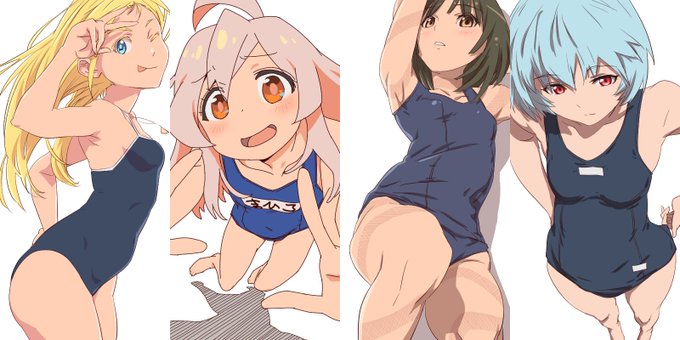 #くそ寒いので水着絵を貼る さぶい 