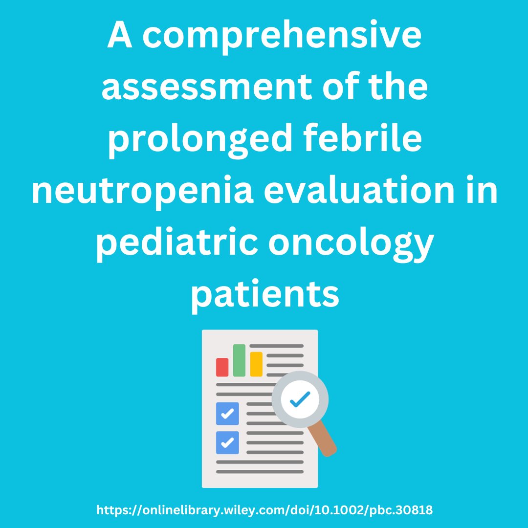 📢📰Published in Pediatric Blood & Cancer, chest CTs & abdomen/pelvis CTs provide clinically relevant information during the prolonged febrile neutropenia evaluation, whereas BDG, galactomannan, BAL, & sinus CTs have less certain utility.
@UTSW_PedsHemOnc @PediatricOncol