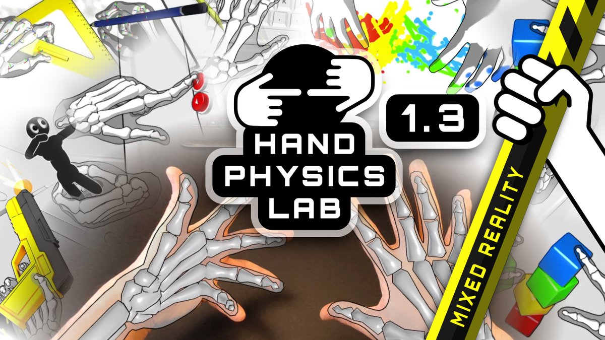 Hand Physics Lab 1.3 is LIVE!
Time for Mixed Reality! 🙌👀

oculus.com/experiences/qu…