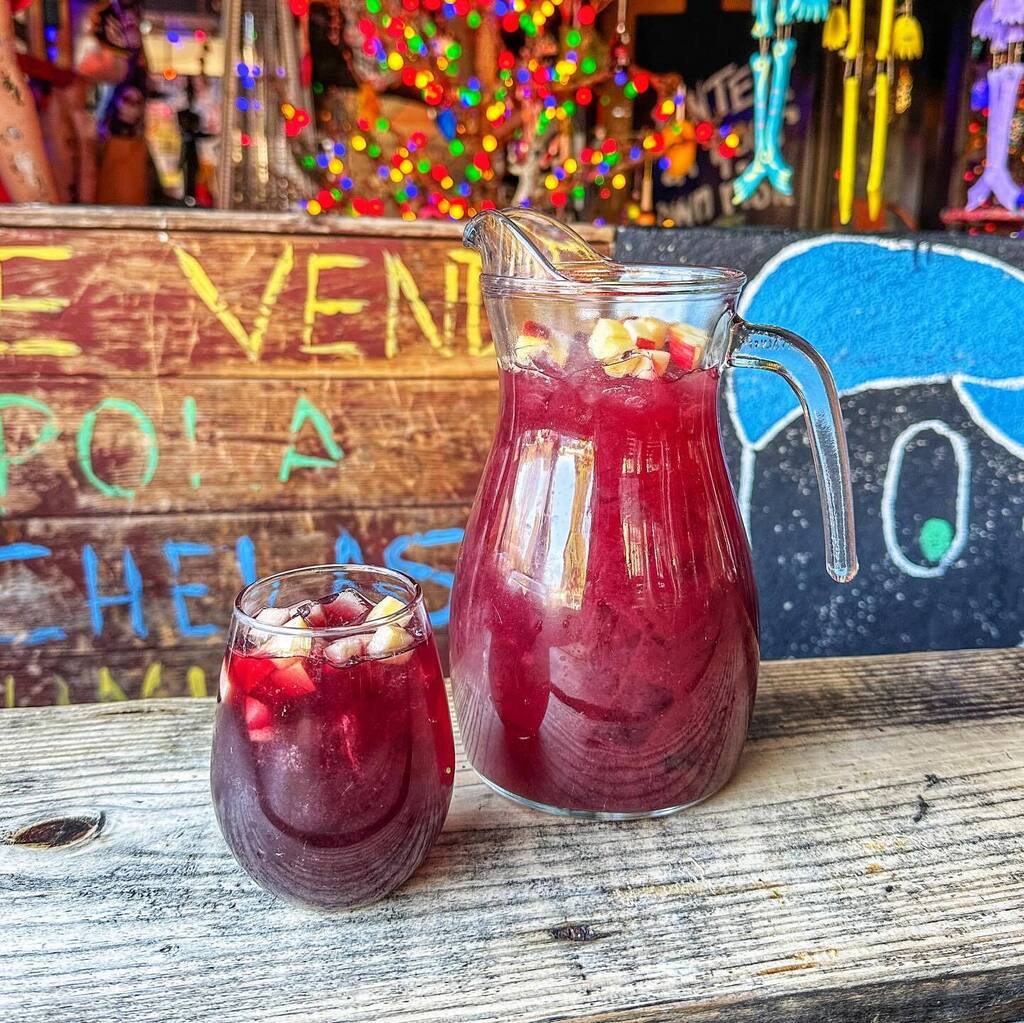 How are you celebrating NATIONAL SANGRIA DAY 🍹By the glass or pitcher? Either say it pairs perfectly with our new CHICKEN MORITA AND TAMARINDO TACO. 

#Sangria #SangriaDay #Sangrias #NationalSangriaDay #GonzaTacos #RaleighDrinkPics #ShopLocalRaleigh … instagr.am/p/C1Ez8SmOfTY/