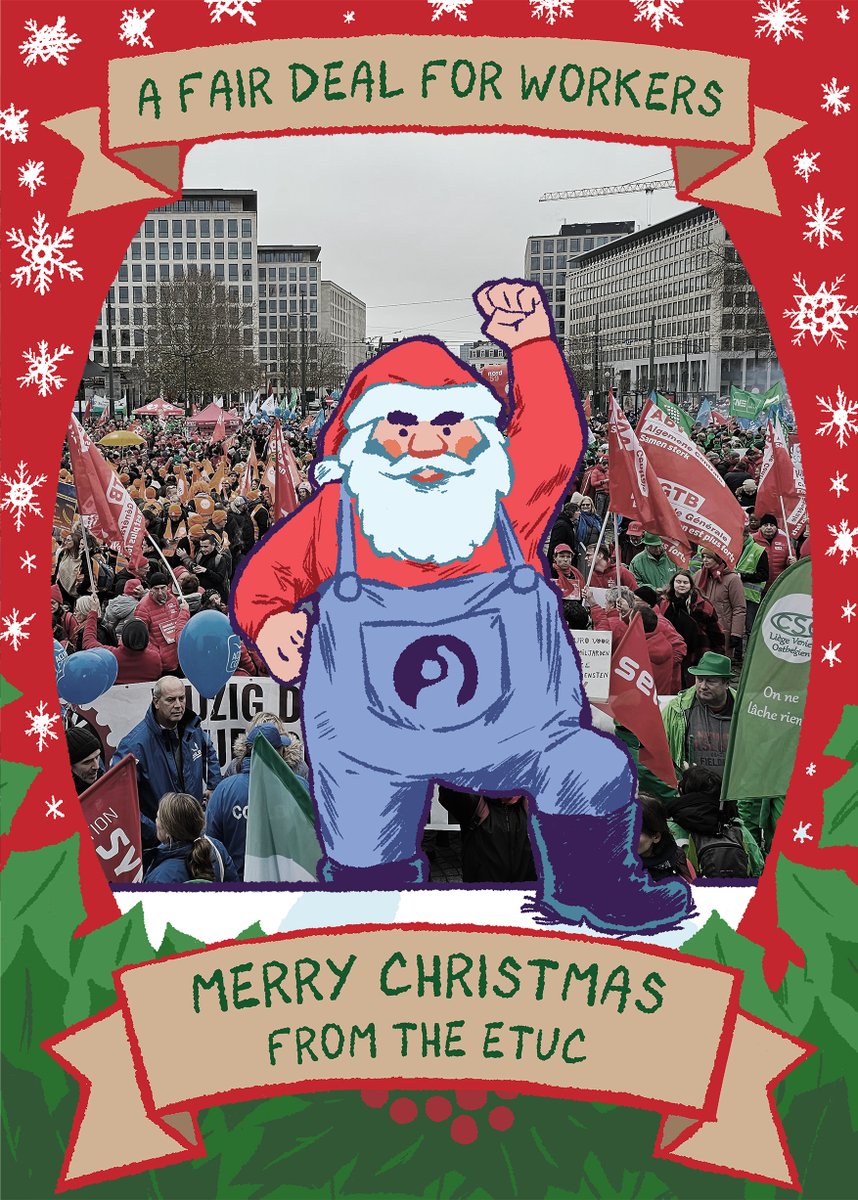 🎄We wish you a Merry Christmas🎄 ✊ Fighting for a #FairDeal4Workers ✊