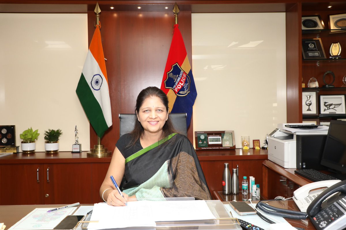 Shikha Goel, IPS assumed the charge of ADGP CID, Director TS Cyber Security Bureau, ADGP Technical Services, continuing as Director TS FSL & ADGP Women Safety Wing. I will endeavor to continue my efforts in making Telangana safer.