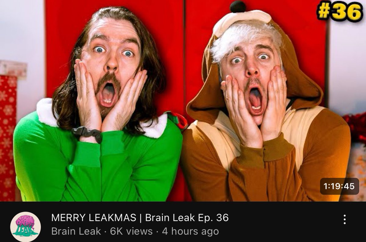 🎥 New Brain Leak ep on <a href="/YouTube/">YouTube</a> ⬇️

youtu.be/xGOadjUW0XI