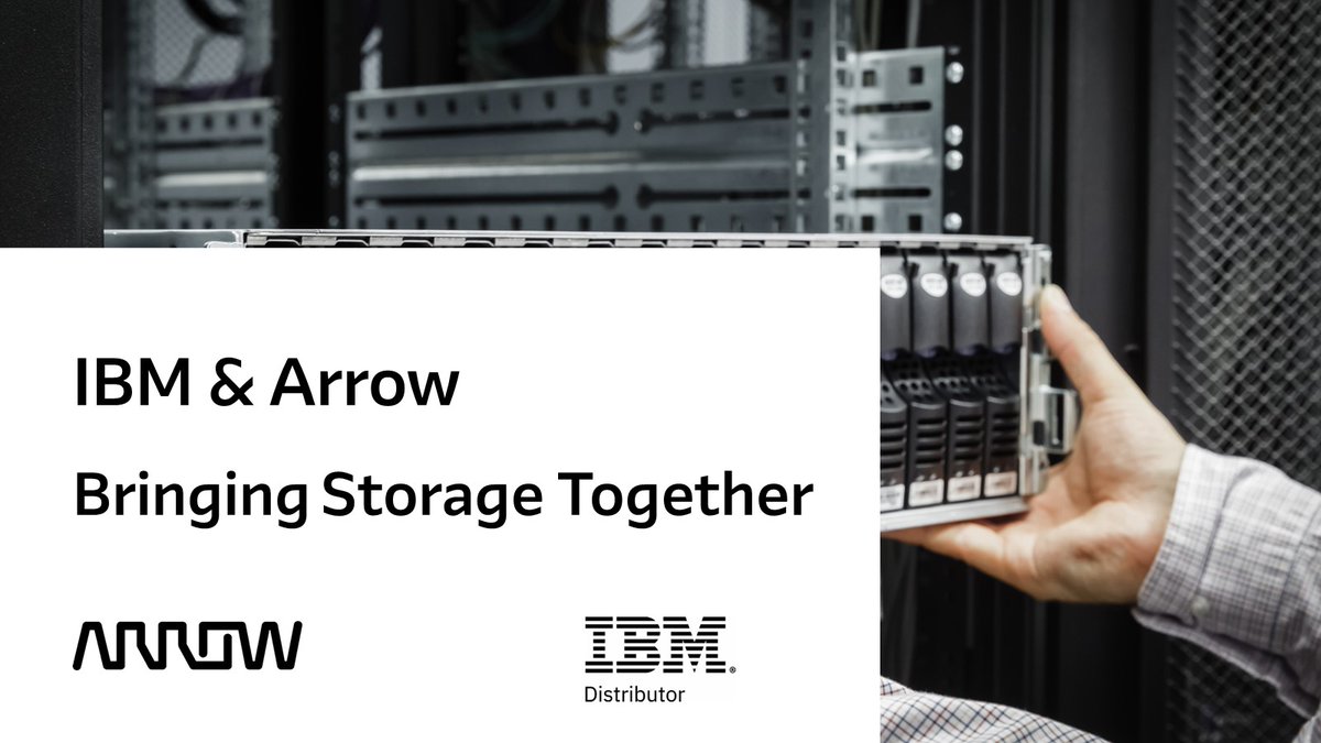 Arrow ECS IBM tweet media