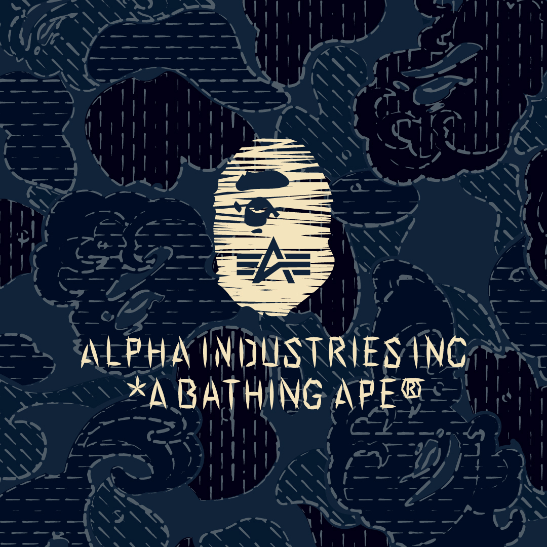 A BATHING APE® x Alpha Industries
COMING SOON…

#abathingape #bape #alphaindustries