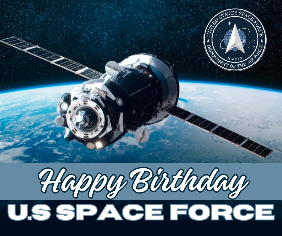 Happy 4th Birthday to our United States Space Force. The U.S. Space Force was established on Dec. 20, 2019, when the National Defense Authorization Act was signed into law, creating the first new branch of the armed services since 1947. Semper Supra!
#happybirthdayspaceforce