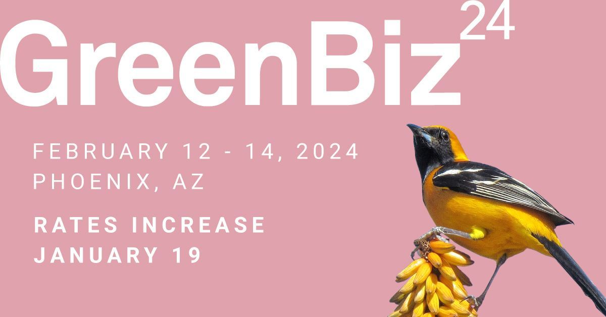 We look forward to welcoming speakers from @Prologis, @Meta, @SylveraCarbon & more to #GreenBiz24!🌵 Register to learn from 200+ trailblazers as they discuss what’s next in #decarbonization, #biodiversity, strategic comms & more. 🔗 All-Access Pass: buff.ly/46ArS40