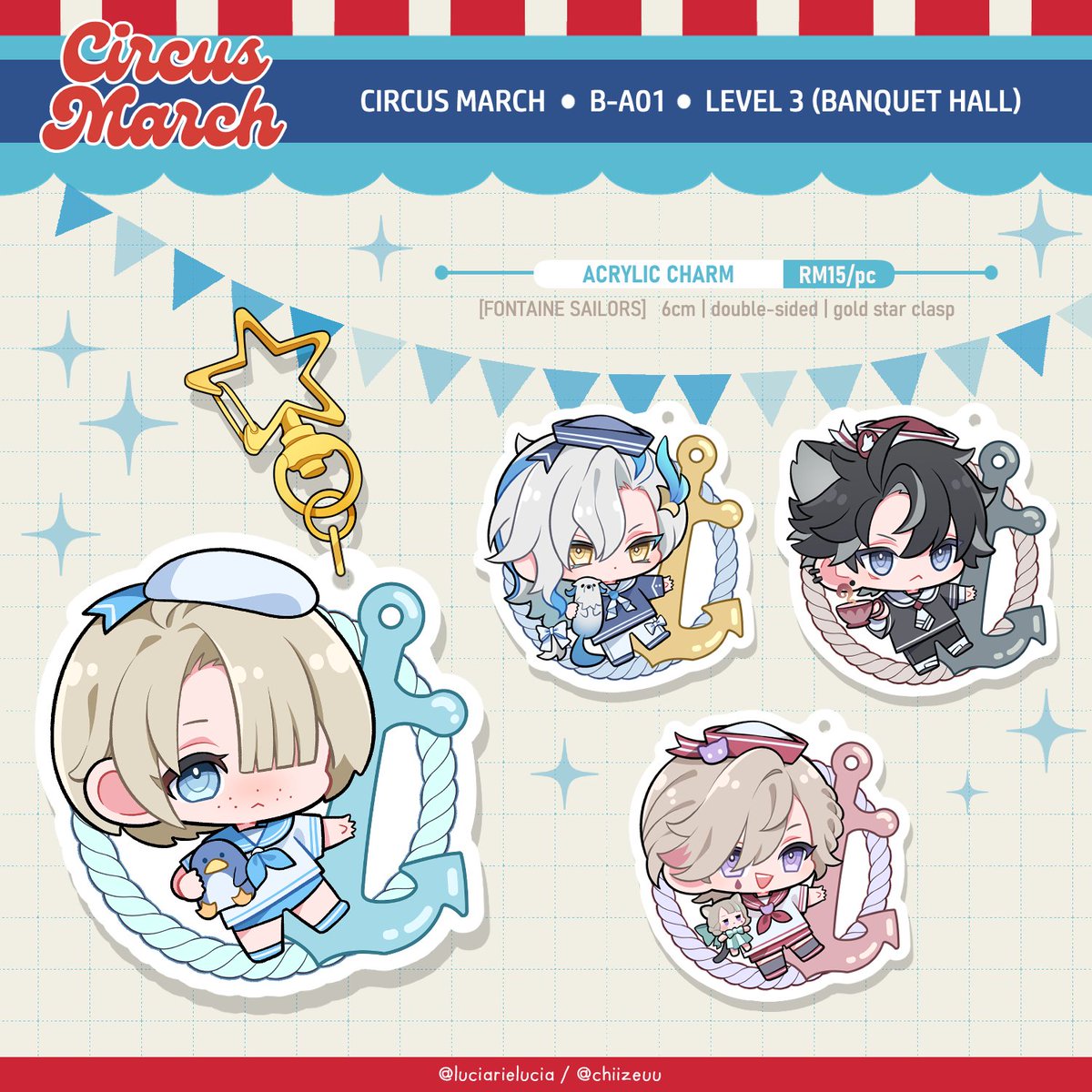 🐥COMIC FIESTA 2023 CATALOGUE✨
Hi hi~ It's Chii~ 🥺 I don't have many to offer but these are my stuff this year. I'm at Circus March (basic artbooth) B-A01 Lv.3 Banquet Hall. See you this weekend! 1/3
#ComicFiesta2023