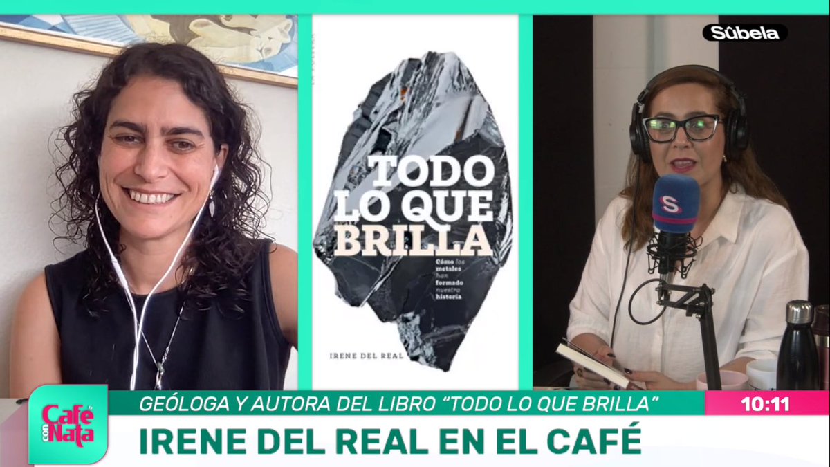 Ya estamos conversando junto a <a href="/IreneDelReal1/">Irene Del Real</a>, geóloga, sobre su libro "Todo lo que Brilla".

Acompaña a <a href="/ValdebenitoNata/">Natalia Valdebenito</a> a conversar sobre la el estudio de la geología y los detalles de su nuevo trabajo.

En vivo: twitch.tv/subela_radio