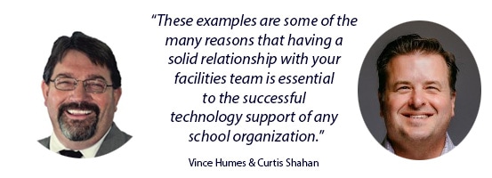 New CoSN Blog: tinyurl.com/dr262tf8 - Building a solid relationship with your facilities team is essential to the successful technology support of any school organization - @CurtisShahan @WFISDschool @keithkrueger