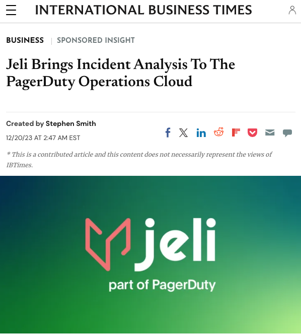 Jeli.io (@jeli_io) on Twitter photo Extra extra! Read all about it! ๐๏ธโค๏ธ <a href="/IBTimes/">Intl. Business Times</a>
ibtimes.com/jeli-brings-inโฆ Extra extra! Read all about it! ๐๏ธโค๏ธ <a href="/IBTimes/">Intl. Business Times</a>
ibtimes.com/jeli-brings-inโฆ