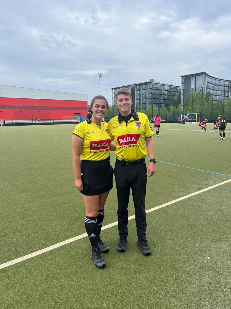 Huge congrats to @SamChurch02 and @VCarveth on their selection for U4E - a brilliant programme to help develop talented young umpires across Europe. Super proud and excited to see what the next chapter holds!