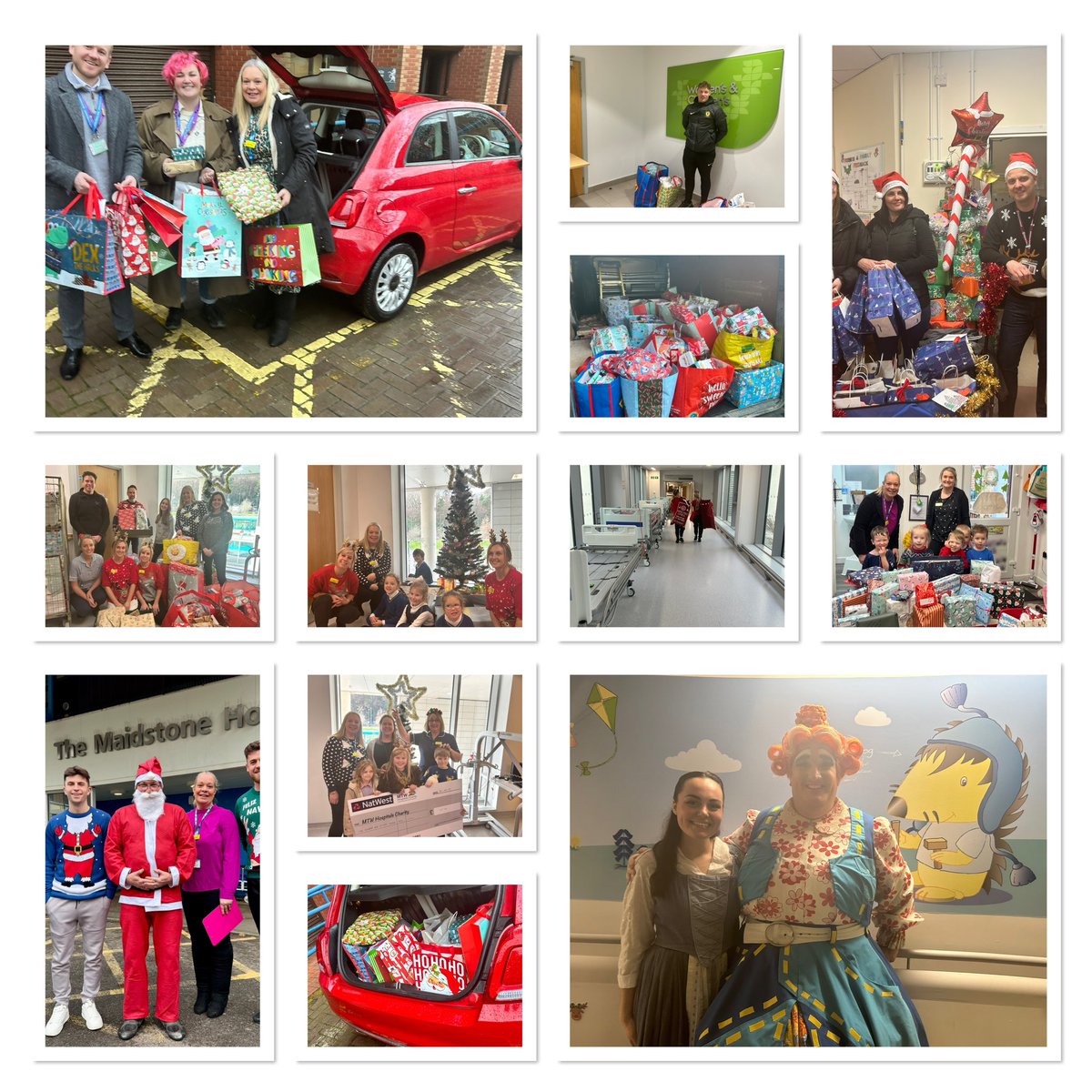 And that’s a wrap.. what a wonderful month of December and what support we have received from our local community. The outpouring of love, kindness and generosity has been amazing. Below are just a few of the photos from our amazing supporters. Thank you from everyone <a href="/MTWnhs/">Maidstone and Tunbridge Wells NHS Trust</a>
