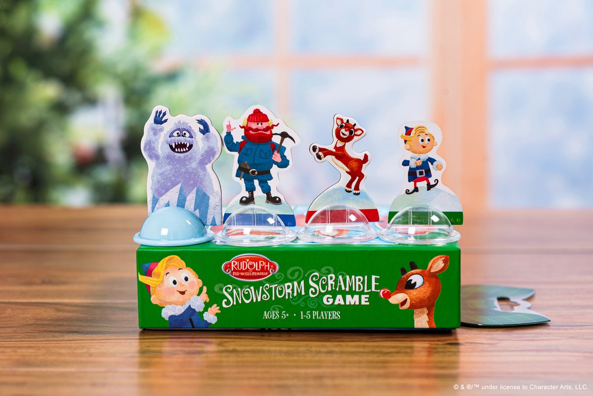 There are so many loveable characters in Rudolph the Red-Nosed Reindeer, and they are represented in this Snowstorm Scramble Game! Comment a quote from your favorite character below! ❄️: a.co/d/7QpXHmm #ChristmasGame #BoardGame #FunkoGame #Funko #Rudolph #HolidayGame