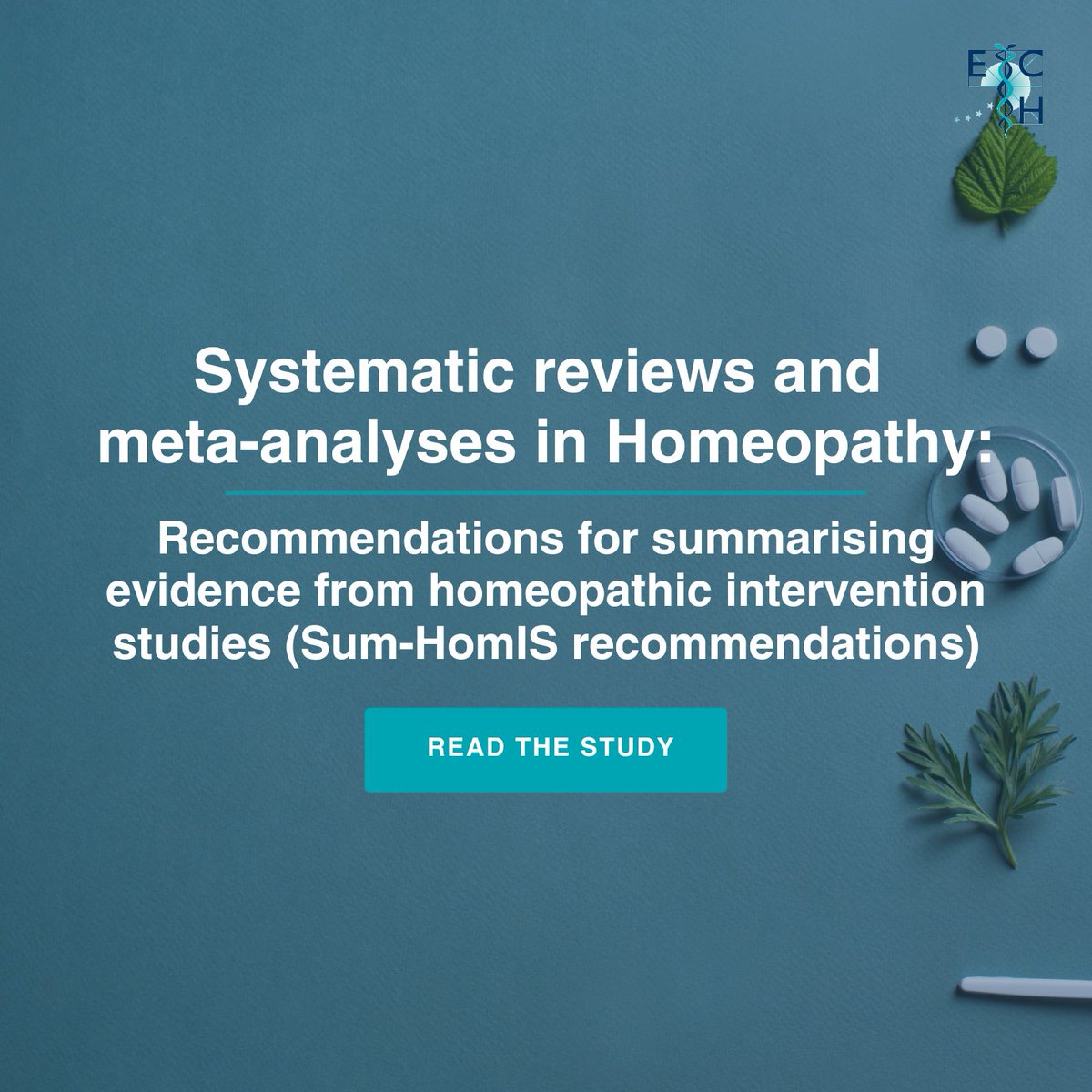 A summary of Sum-HomIS recommendations to facilitate standardisation is presented in this article. Read the study here 👉 loom.ly/DXl-qLs #homeopathy #systematicreviews #HOMIS