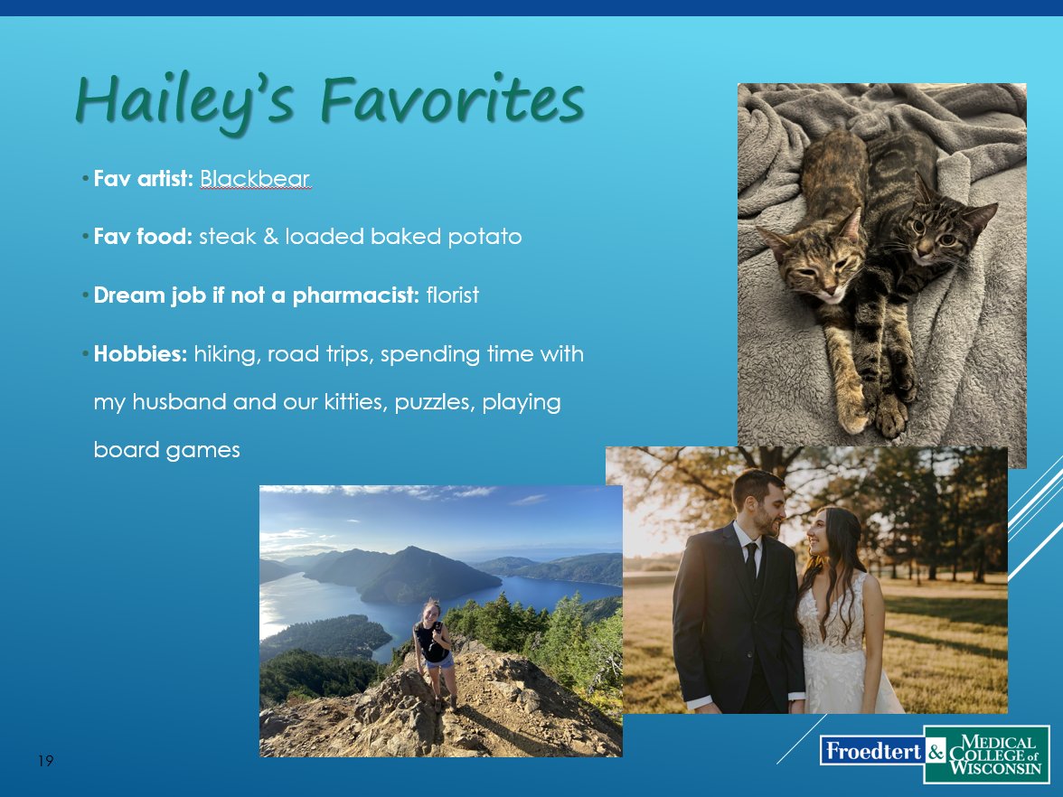 About the Residents: Hailey, PGY1!