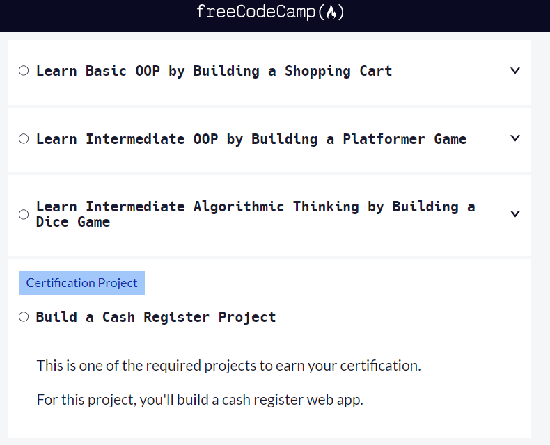 DThompsonDev's tweet image. The FreeCodeCamp javascript section got a major update! HUGE KUDOS TO THE TEAM!

21 project building track and the projects are really interesting! Stuff you can learn a ton from!

AND IT IS 100% FOR FREE Y&apos;ALL!