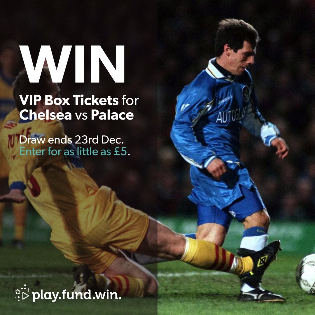 The year is 1998. Chelsea achieve their best league result against Crystal Palace, with an emphatic 6-2 win. 

Could it be a high scoring affair once more? Find out for yourself 👇link in bio

#cfcfans #cfcfamily #chelseanews #premierleague #chelsea #crystalpalace #prizedraw
