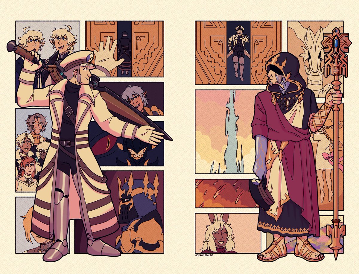 #pokemon #ffxiv #submas heres my final piece for <a href="/destunownzine/">Destination UNOWN: An AU SubMas Zine!</a> ! thank you to everyone who participated and purchased it! you all made it such an awesome first zine modding experience <3