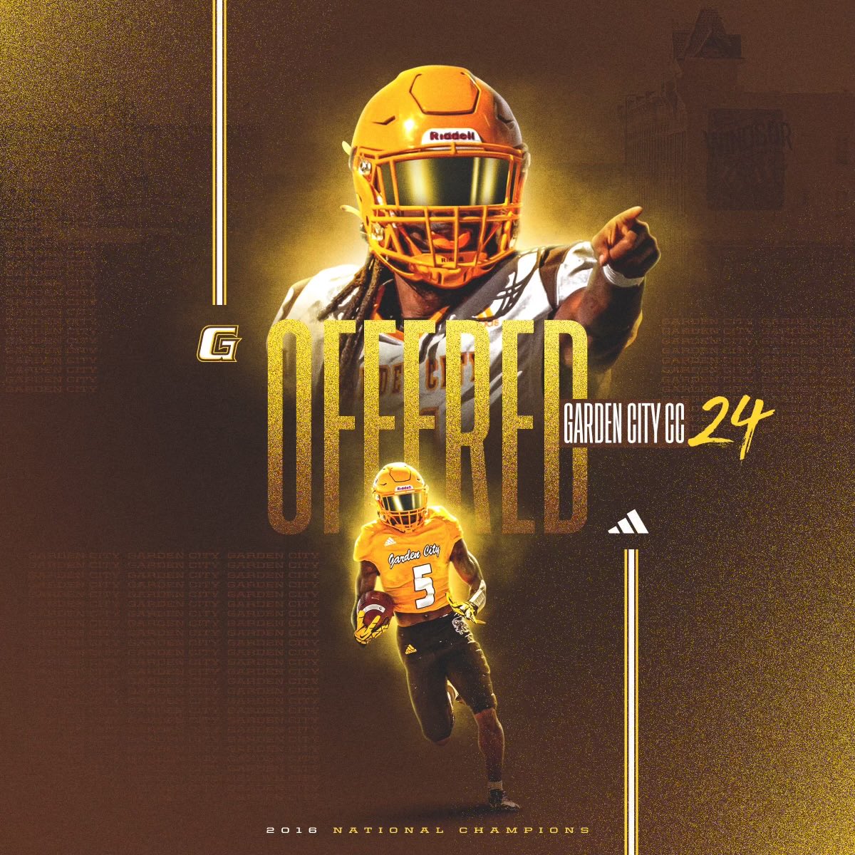 Blessed to receive an offer from Garden City Community College @ImAlexWoodard