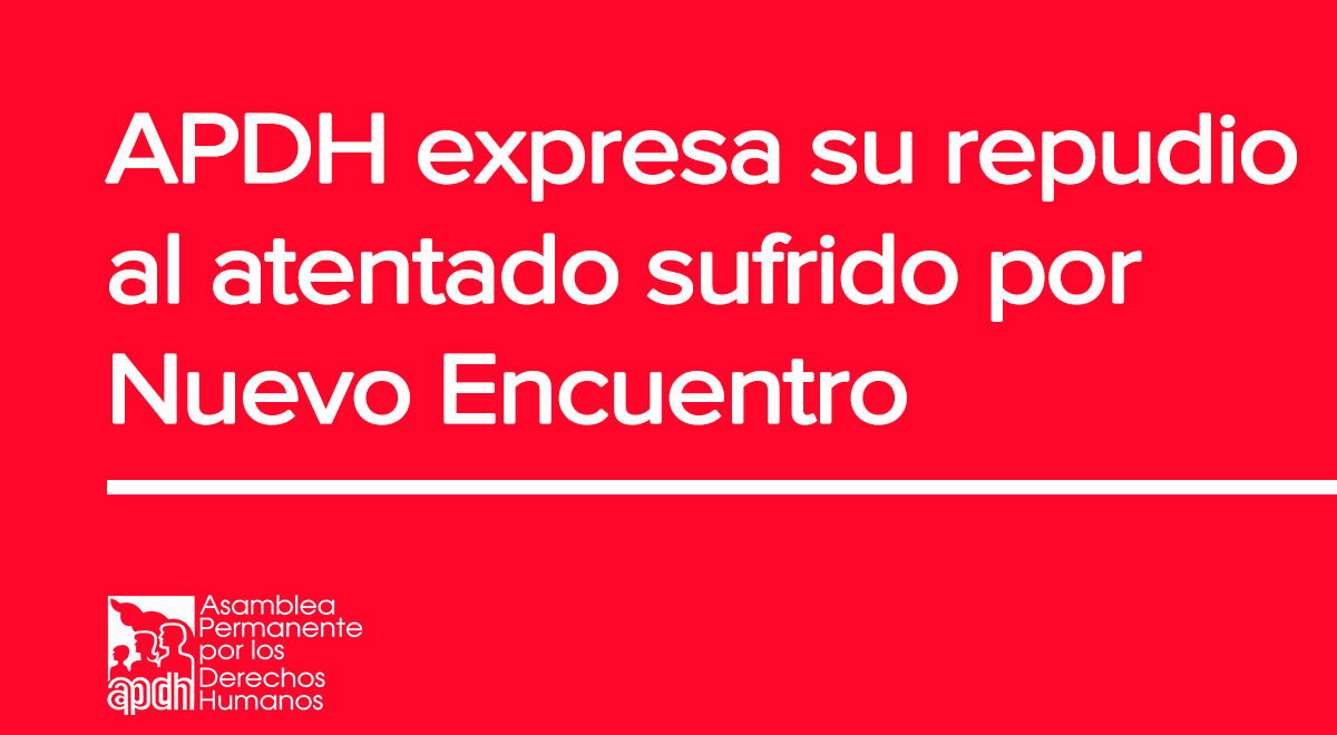 APDHArgentina's tweet image. 🔴 APDH expresa su repudio al atentado sufrido por Nuevo Encuentro en la localidad de Villa Gessel, donde fue incendiado un local de la agrupación, confirmándose el carácter intencional del mismo.

👉 apdh.org.ar/declaraciones/…