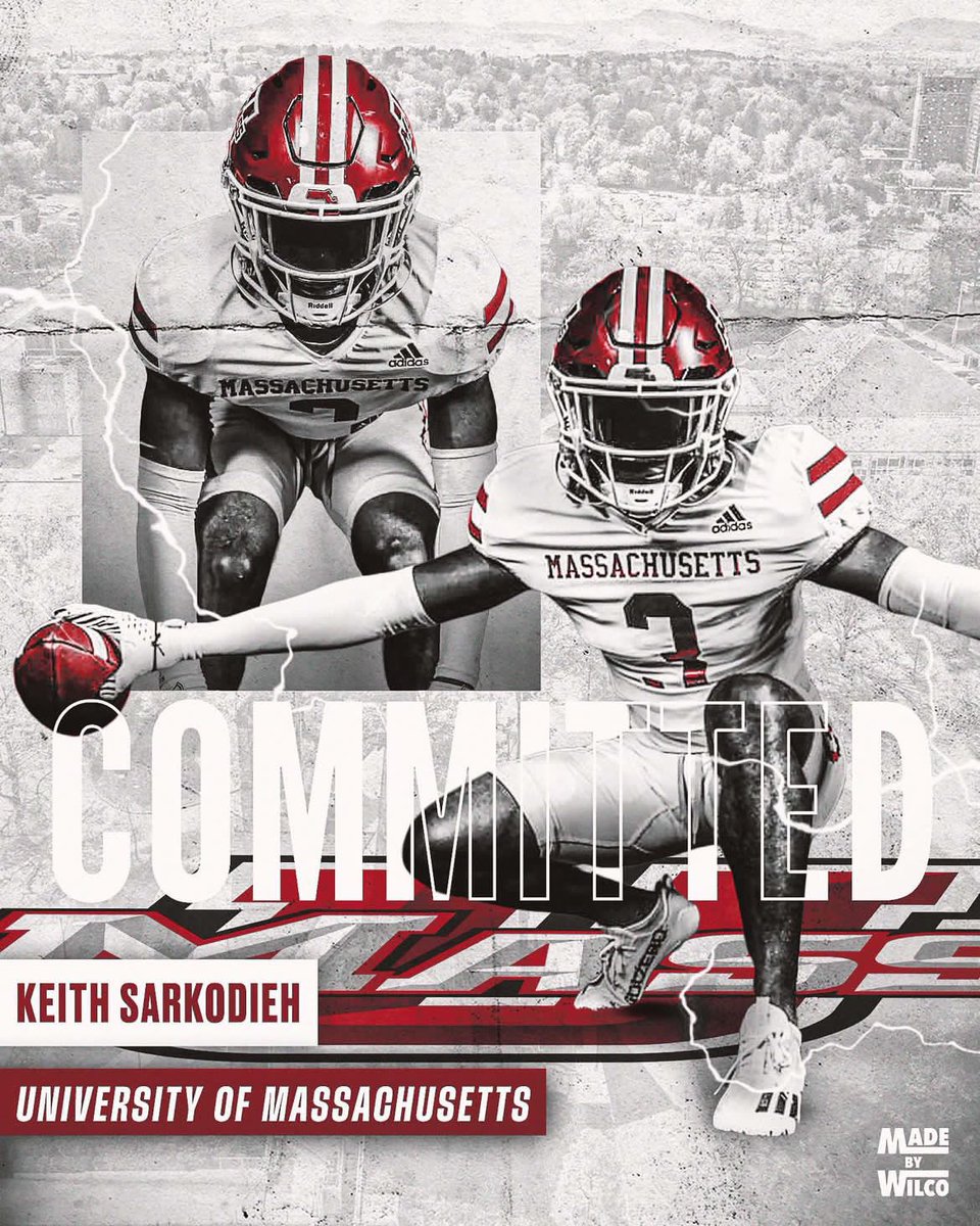 1000% Committed🔴⚪️ @UMassFootball