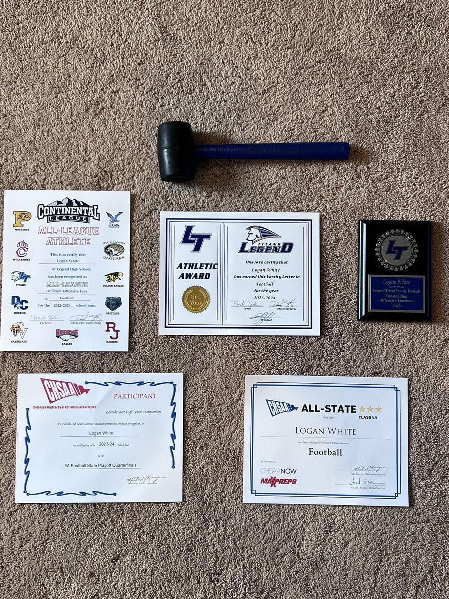 Jason White (@jaydub_76) on Twitter photo To say I’m proud is an understatement. 1st team All-League, Team Captain, Big Hit Award, OL MVP, and 1st team All-State. You worked so hard and EARNED all of this. Congratulations <a href="/loganwhite76/">Logan White</a> To say I’m proud is an understatement. 1st team All-League, Team Captain, Big Hit Award, OL MVP, and 1st team All-State. You worked so hard and EARNED all of this. Congratulations <a href="/loganwhite76/">Logan White</a>