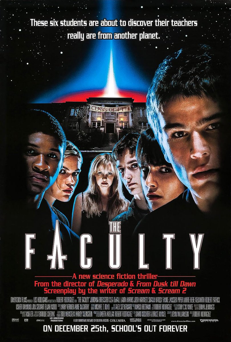 This Christmas will mark 25 years since #TheFaculty was released in theaters!