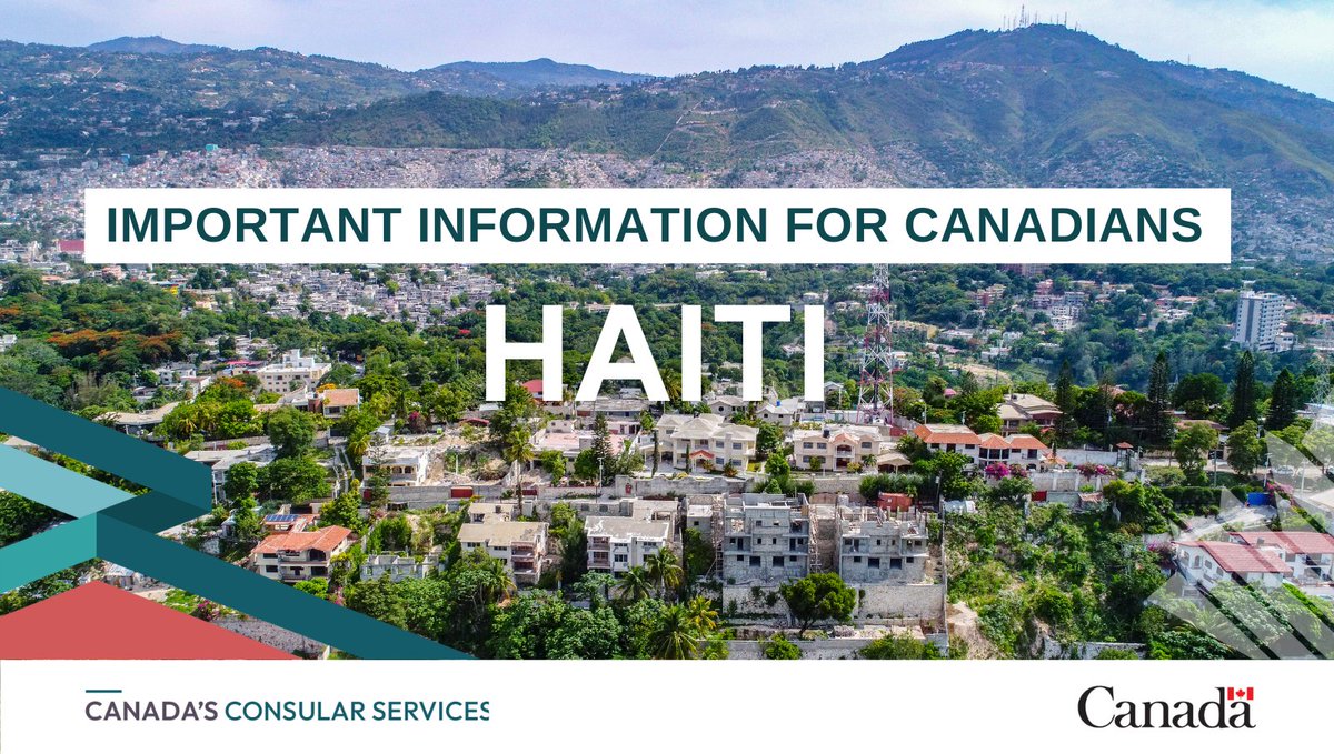We’ve updated our safety and security advice for #Haiti with updated information on the security situation and women’s safety. Read our full advice: travel.gc.ca/destinations/h…
