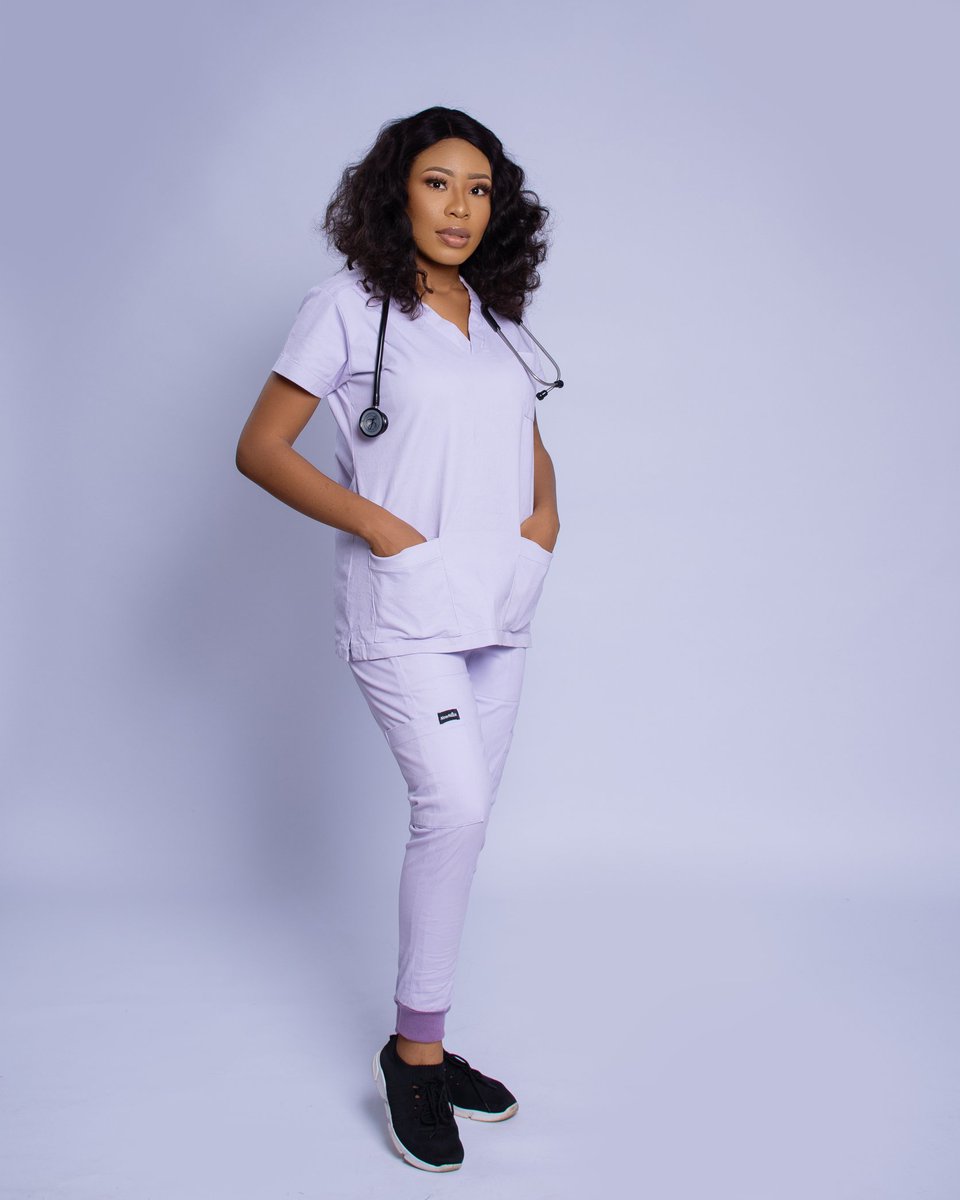 Sleighing the workday in festive flair! 🛷💼 

Our Lilac scrubs are here to add a touch of holiday magic to your everyday wardrobe. 

Price: 13,500-16,500✨✨✨

#SleighingInScrubs #FestiveFlair #HolidayWorkwear