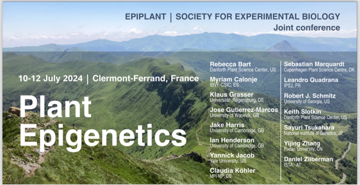 GDR EPIPLANT (@epiplant) on Twitter photo Save the date …🧬 🌱 Save the date …🧬 🌱