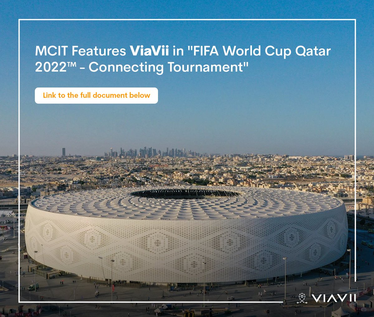 ViaVii (@viaviitravel) on Twitter photo Featured in <a href="/MCITQatar/">ูุฒุงุฑุฉ ุงูุงุชุตุงูุงุช ูุชูููููุฌูุง ุงูู
ุนููู
ุงุช</a> โFIFA World Cup Qatar 2022 Connected Tournamentโ report. Our work in digitizing the experience economy in #Qatar & creating 200 activities and experiences for the fans during the World Cup
#ViaVii #Qatar2022 #WorldCup #ExperienceEconomy #Travel #Tourism Featured in <a href="/MCITQatar/">ูุฒุงุฑุฉ ุงูุงุชุตุงูุงุช ูุชูููููุฌูุง ุงูู
ุนููู
ุงุช</a> โFIFA World Cup Qatar 2022 Connected Tournamentโ report. Our work in digitizing the experience economy in #Qatar & creating 200 activities and experiences for the fans during the World Cup
#ViaVii #Qatar2022 #WorldCup #ExperienceEconomy #Travel #Tourism