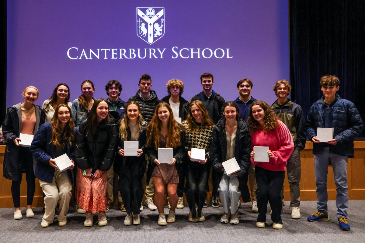 Well-earned accolades were handed out at a recent School Meeting during our fall athletic awards presentation! MVP and Coaches' Awards were given to  players from our Boys' and Girls' Cross Country, Football, Field Hockey, Boys' and Girls' Soccer, and Volleyball teams.