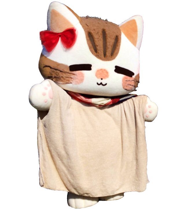 「Taonyan, a cat wrapped in a towel, is a 」|Mondo Mascotsのイラスト