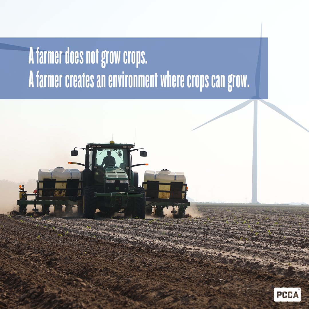 Sure, crops can grow without farmers. Would they reach their full potential, though? No. Farmers and their sustainability efforts are vital to U.S. agriculture. ow.ly/IY0550OSGuu