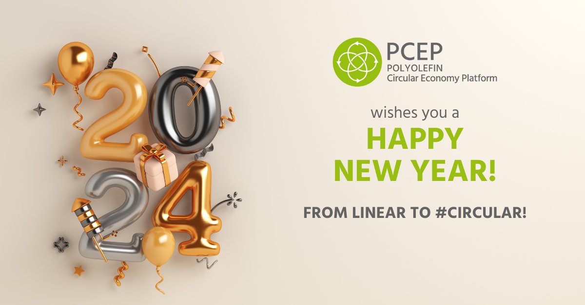 🌟 Welcoming 2024 with Optimism and Resilience! 🎉 @pcepeu wishes you Happy new year! Let’s work together to make polyolefins #circular! 🚀 stay tuned for the latest news: pcep.eu #2024Opportunities #SustainableFuture