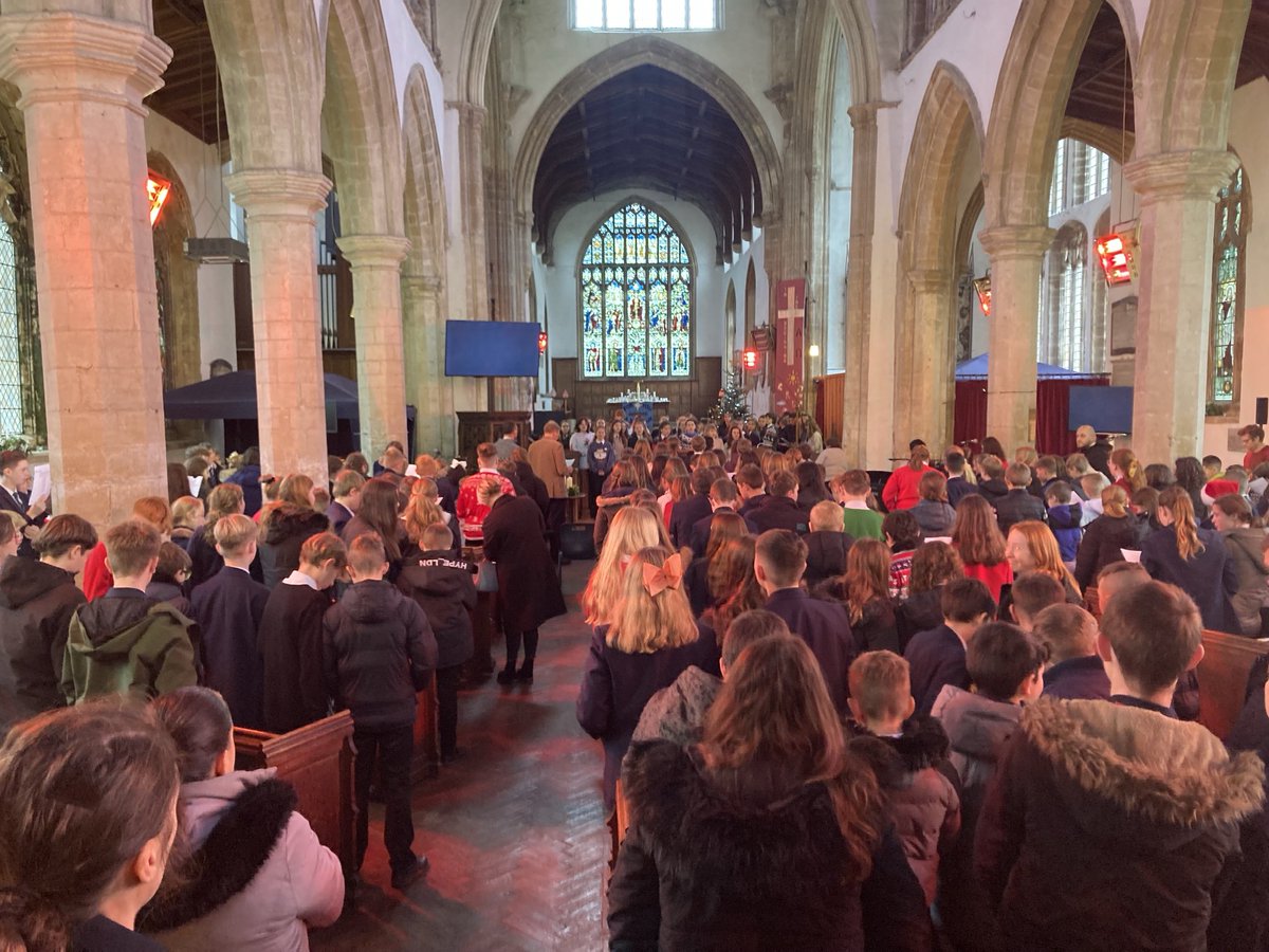 Always a crowd pleaser, the KS3 Carol Service! Delighted to have been hosted by Terrington St Clement Church this morning for a wonderful service.  Super musical performances and student readers.   #StCPRIDE #CarolService