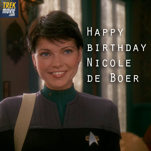 Wishing a very happy birthday to Nicole de Boer, who played Ezri Dax in the final season of #StarTrekDS9. 
#KidsInTheHall #TheDeadZone #PrivateEyes