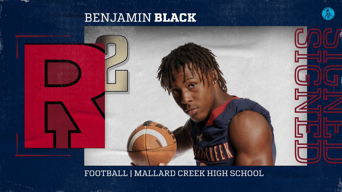 Maverick Nation @mallardcreekhs join us in congratulating Benjamin Black for signing with @Rfootball #CreekRising #CreekLife #hsfootball