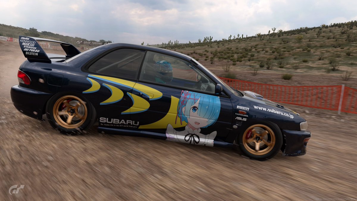 Rem Impreza 22B-STI '98 #subaru #rezero_anime 
#rezero #レム #GT7 #animecar #rallycar