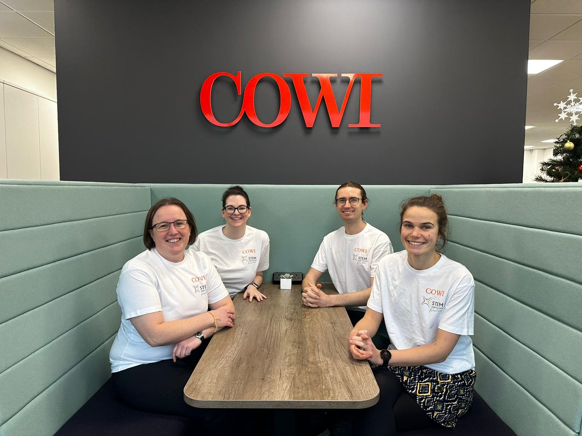 Did you know that in the United Kingdom, COWI has around 50 Science, Technology, Engineering and Maths (STEM) Ambassadors? This is almost 10% of employees in the UK 🙌 We are thrilled to share that COWI in the UK has been recognised by STEM Learning as a strategic partner 🎉