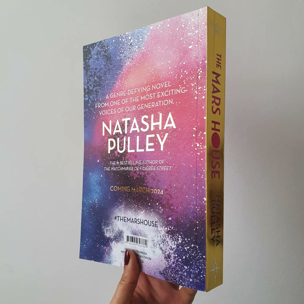 Proofs are in for @natasha_pulley's  #TheMarsHouse and I cannot wait for you all to read it! ✨️

Landing 19 March 2024 🌌