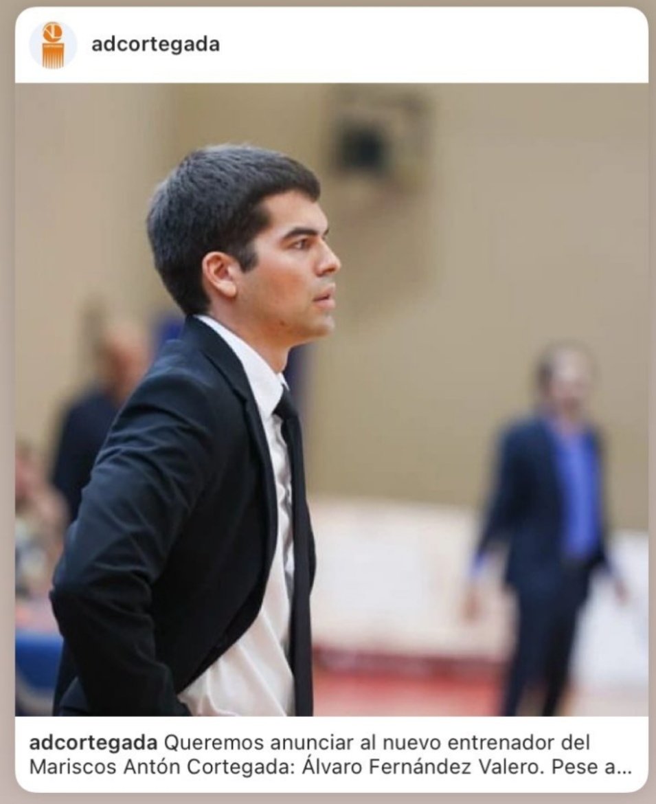 MOI FELIZ e ilusionado de este reto tan ambicioso con <a href="/ADCORTEGADA/">AD CORTEGADA</a> ‼️🏀

Ganas de empezar a trabajar juntos, con la responsabilidad de representar a un club histórico🔝

MOITAS GRAZAS a todo el club por su confianza y especialmente a <a href="/DianaNaNa5/">Diana Piñeiro</a>, sin ella esto no sería posible