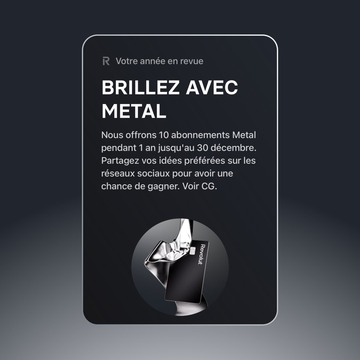 Ma #2023RevReview vient de tomber et je connais maintenant mon profil financier de l'année. Appuyez ici pour découvrir la vôtre : revolut.com/revreview