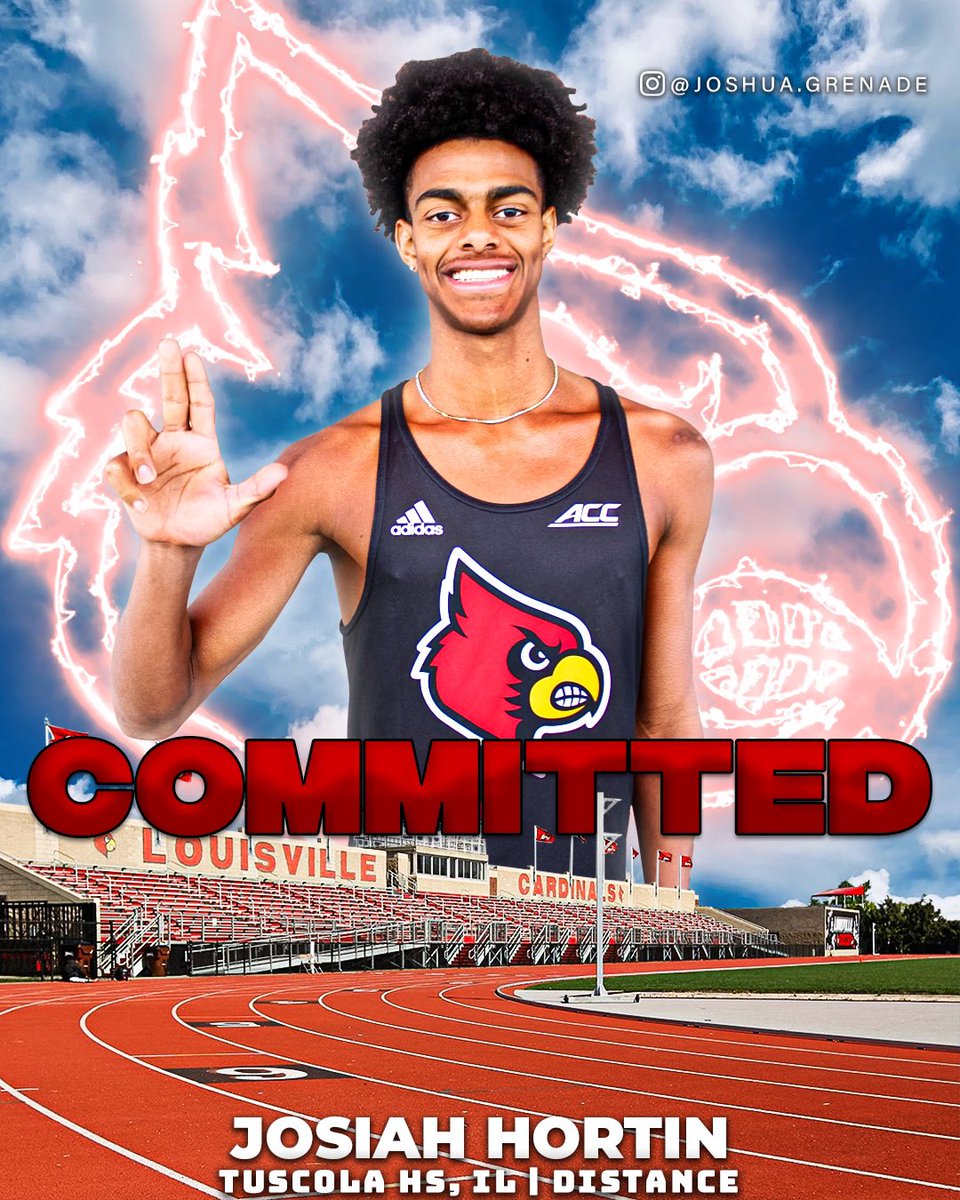 I’m beyond excited to announce my commitment to the University of Louisville! I’d like to thank God, my family, teammates and coaches for helping me reach this goal. Thank you to Coach Franklin and Coach Mires for this opportunity. Looking forward to the next 4 at the Ville!