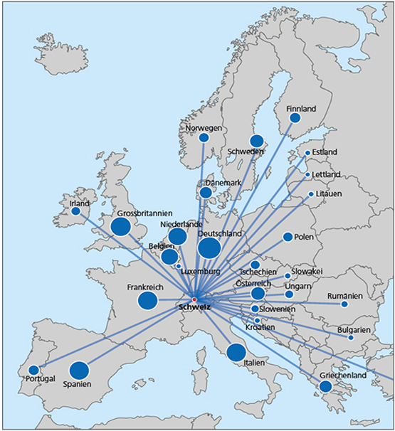 La participation aux programmes-cadres de l’Union européenne (UE) pour la recherche et l’innovation fait partie des priorités de la politique suisse de la science et de l’innovation. En savoir plus: sbfi.admin.ch/sbfi/fr/home/s…