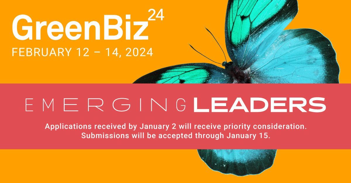The #GreenBiz24 #EmergingLeaders Program aims to elevate, cultivate and support the next generation of BIPOC leaders in the climate community: buff.ly/47IDPFf How can you get involved? ➡️ Nominate someone ➡️ Apply yourself ➡️ Share this post so others can participate