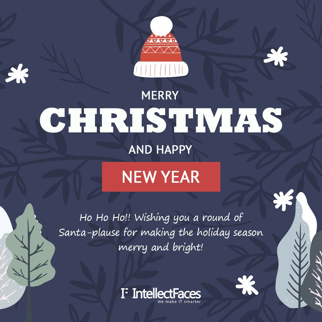 intellectfaces's tweet image. Taking a short break from schedules and spreadsheets to wish you a joyful Christmas and a New Year overflowing with exciting projects and career wins!

#happyholidays #merrychristmas #newyear2024