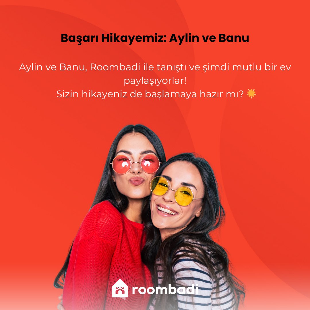 Aylin ve Banu Roombadi ile tanıştı ve şimdi mutlu bir ev paylaşıyorlar! Sizin hikayeniz de başlamaya hazır mı? 🌟

 #BaşarıHikayeleri #EvArkadaşıBuluşması