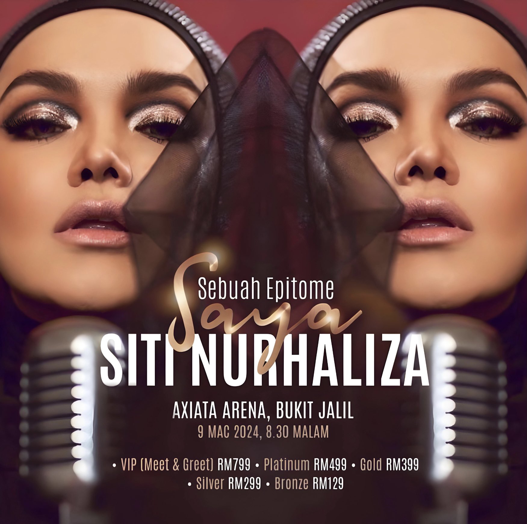 Sebuah Epitome Saya Siti Nurhaliza Concert Kuala Lumpur (Tickets)